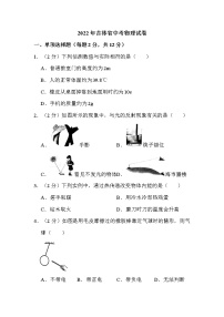 2022年吉林省中考物理試卷解析版