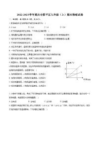 2022-2023学年重庆市梁平区九年级（上）期末物理试卷（含详细答案解析）