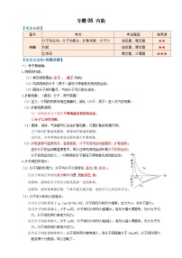 專題05內(nèi)能(知識點復(fù)習(xí)+例題講解+過關(guān)練習(xí))-備戰(zhàn)2023年中考物理一輪復(fù)習(xí)考點幫