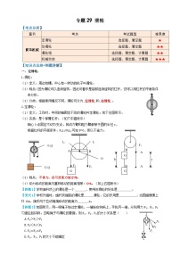 專題29滑輪(知識點復(fù)習(xí)+例題講解+過關(guān)練習(xí))-備戰(zhàn)2023年中考物理一輪復(fù)習(xí)考點幫