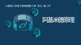 第十章 浮力 第二节  阿基米德原理（課件）人教版八年级物理下册
