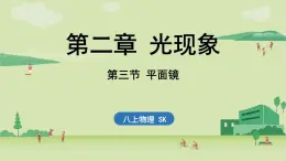 苏科版八年级物理上册课件 第三章 第三节 平面镜