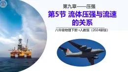 9.5流體壓強與流速的關系（新授課課件+課堂習題+視頻）