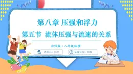 8.5 流體壓強(qiáng)與流速的關(guān)系（課件）---2024-2025學(xué)年北師大版（2024）物理八年級(jí)下冊(cè)