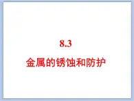 仁愛湘教版九下化學(xué) 8.3《金屬的銹蝕和防護(hù)》課件 (共22張ppt)