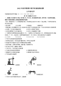 广西贵港市覃塘区2022-2023学年九年级上学期期中化学试题(含答案)