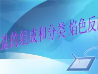 滬教版（上海）初中化學(xué)九年級下冊 6.2 鹽和肥料-- 鹽的組成和分類 焰色反應(yīng) 課件PPT