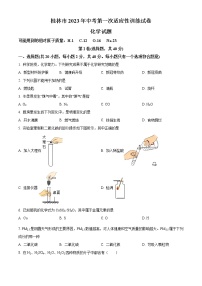 2023年广西壮族自治区桂林市中考一模化学试题