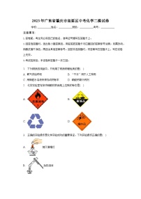 2023年广东省肇庆市高要区中考化学二模试卷（含解析）