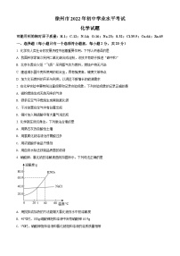 2022年江苏省徐州市中考化学真题（原卷版）