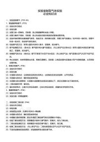 【滬教版】化學(xué)期末知識點總結(jié)（九年級上冊）