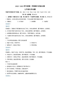 江苏省徐州市铜山区2022-2023学年九年级上学期期中化学试题（解析版）