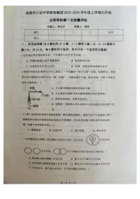 江西省南昌市心远中学2023-2024学年九年级上学期10月月考化学试题