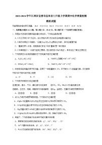 2023-2024学年江西省宜春市宜丰县九年级上学期期中化学质量检测模拟试题（含解析）