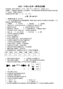 2023年四川省內(nèi)江市第一中學(xué)中考一?；瘜W(xué)試題