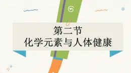 鲁教版（2024）化学九年级下册 10.2 化学元素与人体健康(课件）