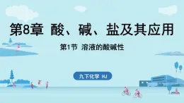 第1节 溶液的酸碱性-2024-2025学年九年级下化学同步课件（2025版）沪教版