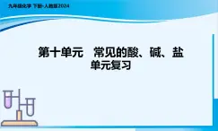 第十單元 常見的酸、堿、鹽整理與提升課件人教版（2024）九年級化學下冊