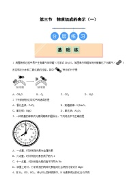 魯教版（五四學(xué)制）（2024）八年級全冊（2024）物質(zhì)組成的表示精品當(dāng)堂檢測題