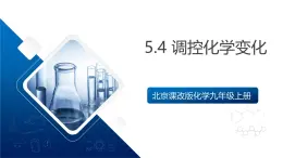 北京課改版化學(xué)九上5.4《調(diào)控化學(xué)變化》（同步課件）