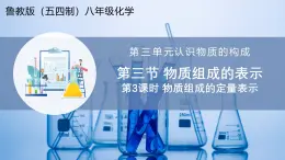【魯教版五四制】八年級化學  3.3 物質(zhì)組成的表示 第3課時（課件+講義+教學設計+導學案+分層作業(yè)含解析版）