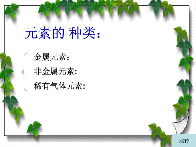 化学人教版九年级上册第三单元 物质构成的奥秘课题3 元素备课课件ppt