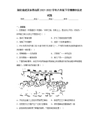 湖北省武汉市青山区2021-2022学年八年级下学期期中历史试题(含答案)