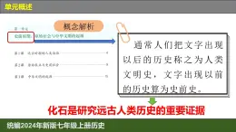 人教版（2024）7上历史第1课《远古时期的人类活动》课件