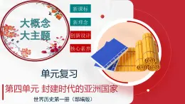 第四單元 封建時(shí)代的亞洲國(guó)家（任務(wù)型復(fù)習(xí)課件）-2025-2026學(xué)年世界歷史第一冊(cè)（統(tǒng)編版五四學(xué)制）