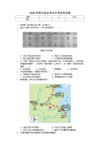 2020年四川省宜賓市中考?xì)v史試卷