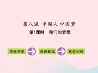 第四单元和谐与梦想第八课中国人中国梦第1框我们的梦想课件（部编版）