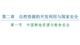 第2章 第1節(jié)　中國(guó)耕地資源與糧食安全 課時(shí)2 課件-中圖版（2019）高中地理選擇性必修3