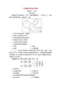 高中地理人教版 (2019)選擇性必修2 區(qū)域發(fā)展第二節(jié) 生態(tài)脆弱區(qū)的綜合治理課時(shí)作業(yè)