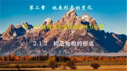 中圖版2019高二地理選擇性必修1 2.1.2構(gòu)造地貌的形成與板塊運(yùn)動(dòng)（ 課件）
