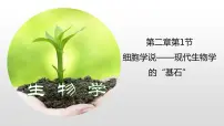 苏教版 (2019)第一节 细胞学说——现代生物学的“基石”优秀备课作业习题课件ppt