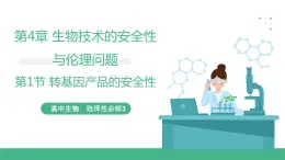 【名師特供】4.1《轉(zhuǎn)基因產(chǎn)品的安全性》 課件 人教版高中生物選修三