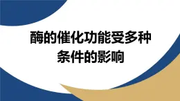 浙科版高中生物必修1 《3-2-2 酶的催化功能受多種條件的影響》教學(xué)課件