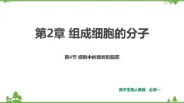 人教版生物必修一2.4《細(xì)胞中的糖類和脂質(zhì)》PPT課件+教學(xué)設(shè)計(jì)+同步練習(xí)