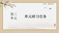 高中人教統(tǒng)編版單元研習(xí)任務(wù)優(yōu)秀ppt課件