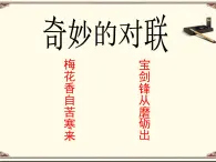 《奇妙的對(duì)聯(lián)》名師課件