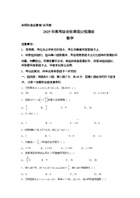 【陕青宁】2025届高三八省联考數學真題答案