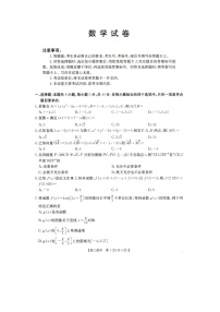 遼寧省撫順市六校協(xié)作體2024-2025學(xué)年高三下學(xué)期期初檢測(cè)數(shù)學(xué)試卷