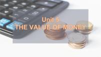 英语必修 第三册Unit 5 The Value of Money课前预习ppt课件
