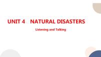 2021学年Unit 4 Natural disasters课前预习ppt课件