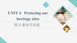 譯林版高中英語選擇性必修第三冊UNIT4預(yù)習(xí)新知早知道2課件+學(xué)案