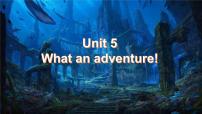 英语必修 第三册Unit 5 What an adventure!背景图课件ppt