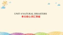 高中人教版 (2019)Unit 4 Natural disasters图片课件ppt