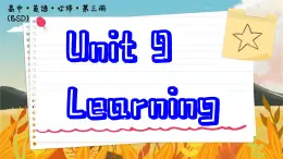 北師大版高中英語必修第三冊 Unit 9    Section Ⅰ  Topic Talk & Lesson 1 Active Learning  PPT課件