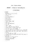 Unit 6　默寫練習一　Starting out，Understanding ideas & Using language--外研版高中英語必修第三冊課件+講義+專練