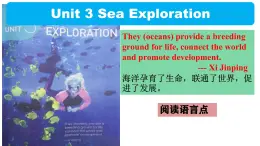 Unit 3 Sea Exploration Reading and Thinking知識點課件高中英語人教版（2019）選擇性必修第四冊